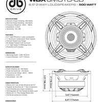 DB Drive - WDX6MOTO-CD