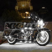 
              XKGLOW - MOTORCYCLE LED ACCENT LIGHT KIT | 10 POD 4 STRIP SINGLE COLOR WITH REMOTE
            