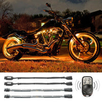 
              XKGLOW - MOTORCYCLE LED ACCENT LIGHT KIT | MULTI-COLOR WITH REMOTE KEY FOB
            