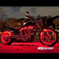 XKGLOW - MOTORCYCLE LED ACCENT LIGHT KIT | MULTI-COLOR WITH REMOTE KEY FOB