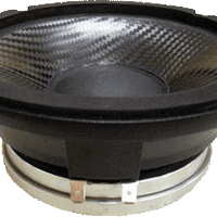 BEYMA 6MCF200Nd - 6.5" CLOSED BACK CARBON FIBER NEODYMIUM MIDRANGE SPEAKER - (SINGLE)