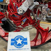 American suspension - Stoppie King™ Monoblock Radial Caliper Left Side for 18" Rotor - Chrome Finish