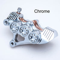 
              American suspension - Stoppie King™ Monoblock Radial Caliper Left Side for 18" Rotor -RAW
            