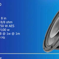 Beyma - Coaxial Speaker - 8” - PRO8CXnd