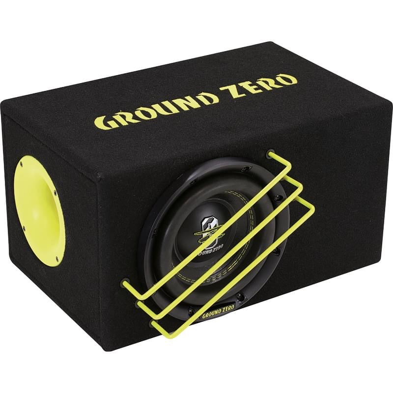 Ground Zero - GZRB 20SPL - 8″ vented SPL subwoofer loaded enclosure