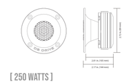 
              DB Drive Euphoria XPERT - EXT1.5NH 1.5″ HIGH OUTPUT XPERT NEO SUPER TWEETER SINGLE
            