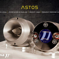 Beyma - Tweeter - AST05 - 1.5" 200 Watt 4 Ohm Competition Series Bullet Tweeters - Pair