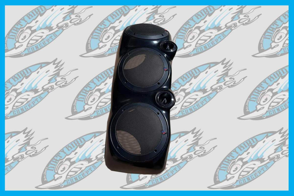 DIRTYBIRD CONCEPTS - Harley Street Glide Road Glide Road King Triple Six Audio Speaker Lids 2014 To 2023