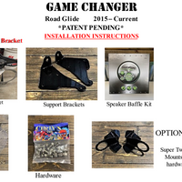 Curly’s Inc - GAME CHANGER – ROAD GLIDE AUDIO KIT