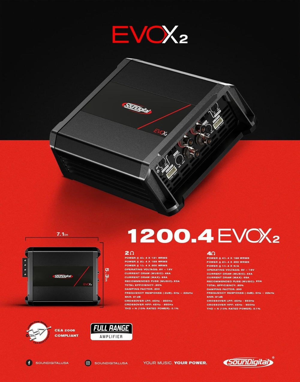 Soundigital 1200.4 EVOX2