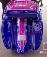 
              DIRTYBIRD CONCEPTS - REAR END SET - Harley Really Loud Street Sweeper 8″ & 10″ Audio Bags Ass End With 2014 To 2022
            