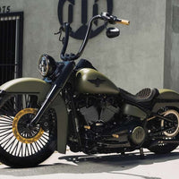 AF kUSTOMS - AFK Softail Electric Center Stand, 2018 & Up, FATBOY