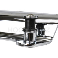 Hogworkz - Black 4-Point Docking Hardware Kit for Harley Touring '09-'13