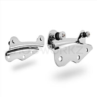 Hogworkz - Black 4-Point Docking Hardware Kit for Harley Touring '09-'13